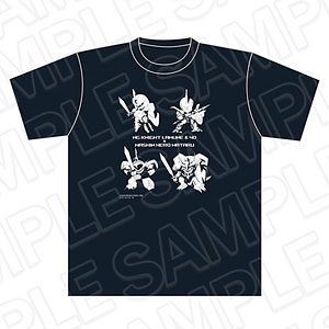 魔神英雄伝ワタル×NG騎士ラムネ＆40 Tシャツ ネイビー XL