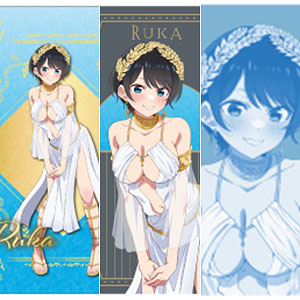 ！アニメ！彼女、お借りします！水原千鶴！スペシャルセット！ 彼女、お借りします」水原千鶴、更科瑠夏たちの特大バスタオル登場