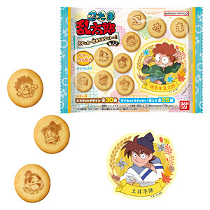 忍たま乱太郎 ステッカー付きビスケット の段 其ノ二 12個入りBOX (食玩)