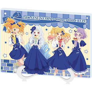 アクリルアートボード(A5サイズ)「アイカツスターズ！」02/集合デザイン(描き下ろしイラスト)