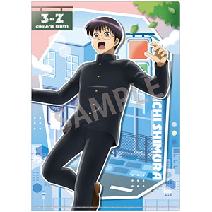 銀八 3年Z組銀八先生 A4シングルクリアファイル A 登校風景描き起こし