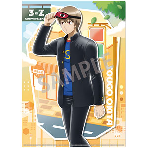 3年Z組銀八先生 A4シングルクリアファイル 桂小太郎 登校風景[カミオ