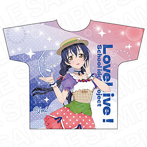 ラブライブ！ フルグラフィックTシャツ 園田海未 Cafe party ver