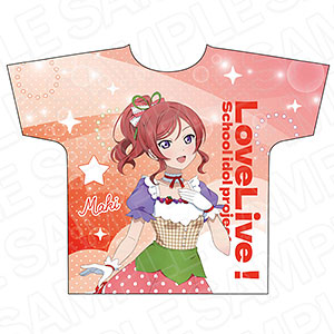 ラブライブ！ フルグラフィックTシャツ 西木野真姫 Cafe party ver