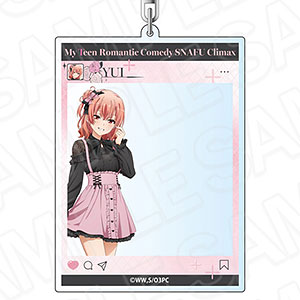 由比ヶ浜結衣　アクリルキーホルダー　アクリルスタンド　ラバーストラップ 由比ヶ浜結衣アクリルキーホルダーアクリルスタンドラバーストラップ