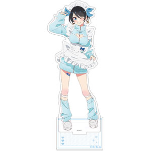彼女、お借りします　カーテン魂　桜沢墨　ジャージメイド　缶バッジセット 彼女、お借りします]描き下ろし特大アクリルスタンド（桜沢墨