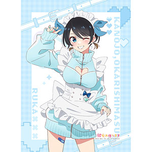 彼女、お借りします　等身大タペストリーセット　新品　千鶴　麻美　瑠夏　墨 彼女、お借りします ほぼ等身大タペストリーA［水原千鶴］【描き