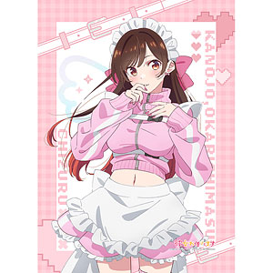 彼女、お借りします　カーテン魂　桜沢墨　ジャージメイド　缶バッジセット　② 彼女、お借りします]描き下ろし特大アクリルスタンド（桜沢墨