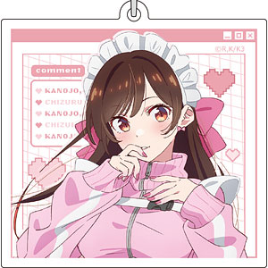 彼女、お借りします　カーテン魂　桜沢墨　ジャージメイド　缶バッジセット 彼女、お借りします]スリーブ(更科瑠夏/ジャージメイド) パック