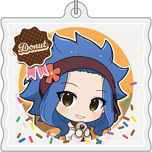 [FAIRY TAIL 100年クエスト]アクリルキーホルダー(レビィ/ドーナツ)