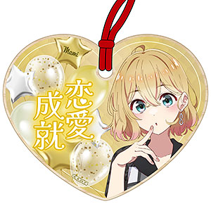 彼女、お借りします 描き下ろし絵馬風ストラップ ドレスver. 七海麻美