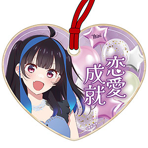 彼女、お借りします 描き下ろし絵馬風ストラップ ドレスver. 八重森みに