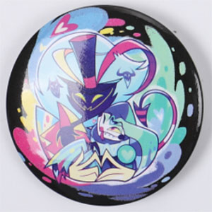 HELLUVA BOSS 缶バッジ(ストラス ＆ ブリッツ)[WarrenJames]《在庫切れ》