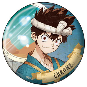 ヴィンテージシリーズ あさぎりゲン　缶バッジ グッズ-バッチ】Dr.STONE ヴィンテージシリーズ 缶バッジ