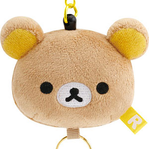 AB34201 リラックマ ぬいぐるみリールキーホルダー リラックマ