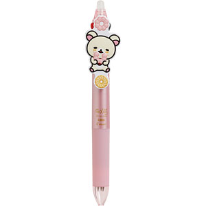 PR13802 リラックマ×ミスタードーナツ マスコット付フリクションボールスリム3C コリラックマ