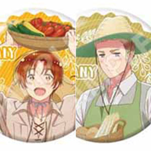 アニメ「ヘタリア World★Stars」 収穫祭 缶バッジ 8個入りBOX
