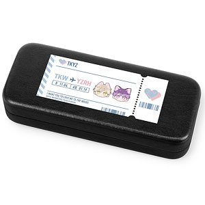 ナカまであいして 百瀬あん先生 描き下ろし 常盤＆楪 ar-Unity ちびキャラ トラベルver. メガネケース ver.C