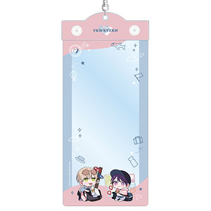 ナカまであいして 百瀬あん先生 描き下ろし 常盤＆楪 ar-Unity ちびキャラ トラベルver. チケットホルダー ver.A