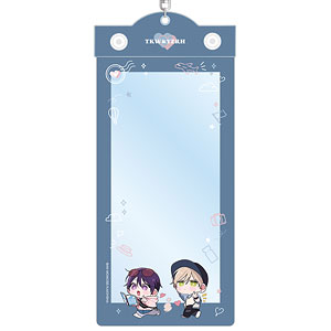 ナカまであいして 百瀬あん先生 描き下ろし 常盤＆楪 ar-Unity ちびキャラ トラベルver. チケットホルダー ver.B
