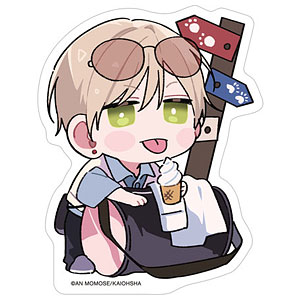 ナカまであいして 百瀬あん先生 描き下ろし 常盤 ar-Unity ちびキャラ トラベルver. ダイカットステッカー ver.A