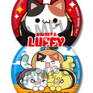 MEGA CAT PROJECT ワンピース ニャンピースニャーン！ 缶バッジコレクション 16個入りBOX