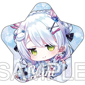 深淵組 春雨ゆに 星型オーロラ缶バッジ 公式SDイラスト Ver.