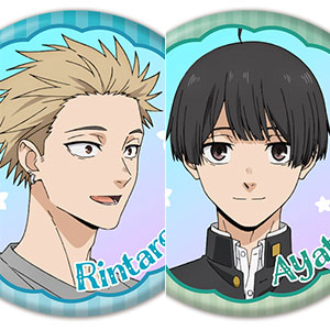 TVアニメ『薫る花は凛と咲く』オーロラ缶バッジ2個セット 和栗薫子＆紬