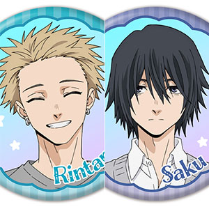 TVアニメ『薫る花は凛と咲く』オーロラ缶バッジ2個セット 和栗薫子＆紬