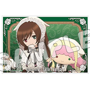 ローゼンメイデン 水銀燈×クロミ アクリルブロック サンリオコラボ ローゼンメイデン×サンリオキャラクターズ アクリルフィギュアM
