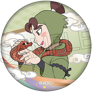 忍たま乱太郎 缶バッジ -いろはの段- 潮江文次郎＆立花仙蔵[ツインクル