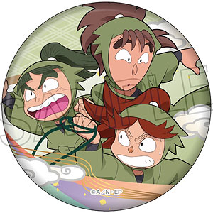 忍たま乱太郎 缶バッジ -いろはの段- 久々知兵助＆尾浜勘右衛門