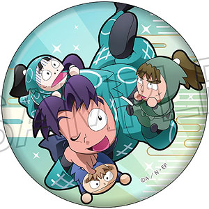 忍たま乱太郎 缶バッジ -パペットと一緒- 摂津のきり丸[ツインクル