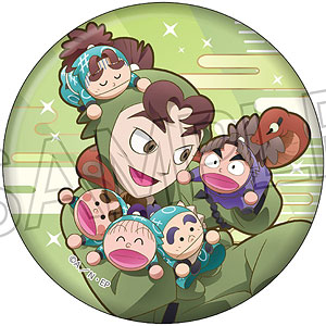 忍たま乱太郎 缶バッジ -パペットと一緒- 富松作兵衛[ツインクル