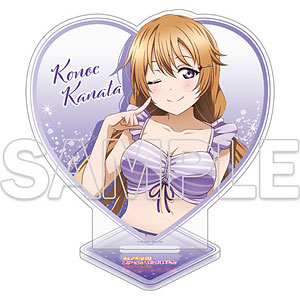 ラブライブフェス ガチャ 缶バッジ 彼方 かすみ ラブライブ！虹ヶ咲 スクエア缶バッジ Let's にじパフェ！近江