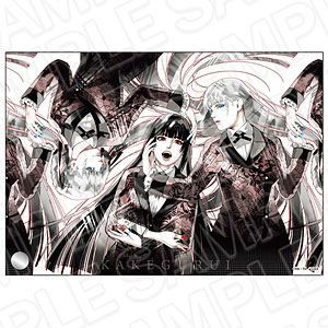 賭ケグルイ コミケ 限定 ポストカード pale tone 制服 3種セット 賭ケグルイ メモリアルアート PALE TONE series A vol.3