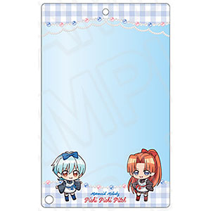 マーメイドメロディー ぴちぴちピッチ フォトフレームキーホルダー シェシェ＆ミミ 和装メイド デフォルメ ver.