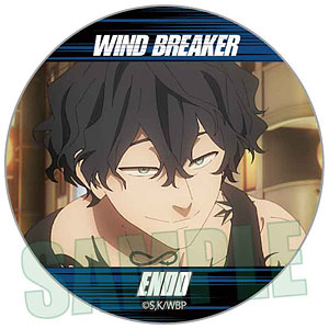 WIND BREAKER 缶バッジ 梅宮一12個 新品 WIND BREAKER 梅宮一 缶バッジ 極楽湯 ウィンドブレーカー