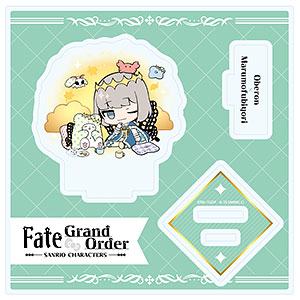 アクリルスタンドプレート「Fate/Grand Order×サンリオキャラクターズ」27/オベロン×まるもふびより(コラボイラスト)