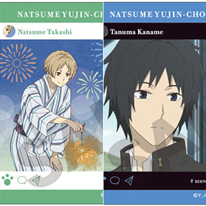 夏目友人帳　トレーディングホログラム缶バッジ　夏目貴志　33点 夏目友人帳 トレーディングホログラム缶バッジ 夏目貴志 33点