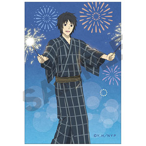 夏目友人帳 アート缶バッジ 田沼要 花火[クラックス]《11月予約》