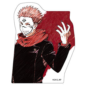 ダイカットステッカー「呪術廻戦」02/伏黒恵(グラフアートスケッチ