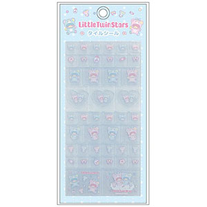 リトルツインスターズ タイルシール パフポフ