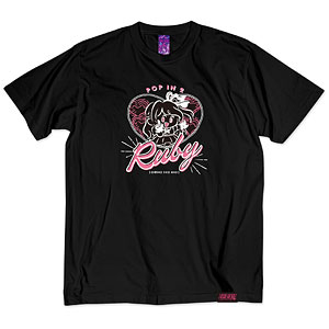 TVアニメ『【推しの子】』第2弾 モノトーンシーンイラストTシャツ 3(ルビー)ブラック L