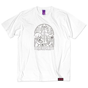 TVアニメ『【推しの子】』第2弾 モノトーンシーンイラストTシャツ 4(有馬かな＆アクア)ホワイト M