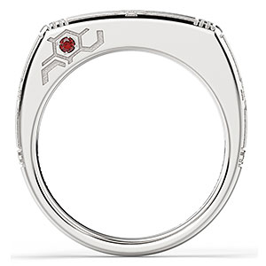 【限定販売】戦姫絶唱シンフォギアXV 変身バンクリング シルバー 雪音クリス 21号