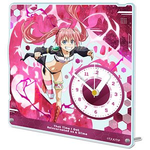 転生したらスライムだった件 アクリル置時計[ミリム]