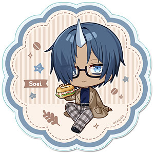 転生したらスライムだった件 ぷちちょこアクリルコースター[ソウエイ]カフェごはんver.