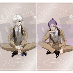 ブルーロック オーロラクリアファイルセット 凪誠士郎＆御影玲王