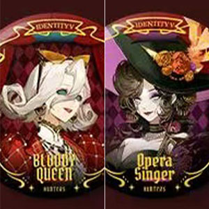Identity V 完美殺青シリーズ トレーディングリフレクター缶バッジ 8個入りBOX